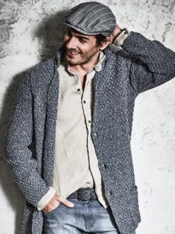 Leinenhemd Top -Men's Clothing Verkäufe EC10 4313 DE