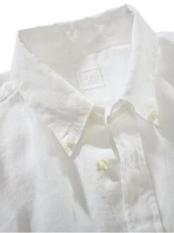 Farbbad-Leinenhemd -Men's Clothing Verkäufe EC10 4364 DG