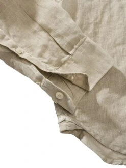 Farbbad-Leinenhemd -Men's Clothing Verkäufe EC10 4364 DI