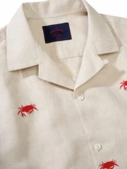 Kurzarmhemd Crab -Men's Clothing Verkäufe EC10 4398 DG 2