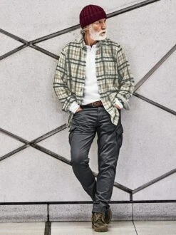 Stadtbahn-Flanellhemd 22 Stadtbahn-Flanellhemd -Men's Clothing Verkäufe EC10 4468 DD 1