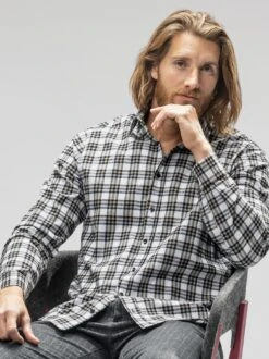 Kein-Schotten-Hemd -Men's Clothing Verkäufe EC10 4547 DD