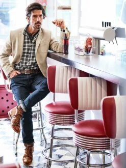 Kein-Schotten-Hemd -Men's Clothing Verkäufe EC10 4547 DE