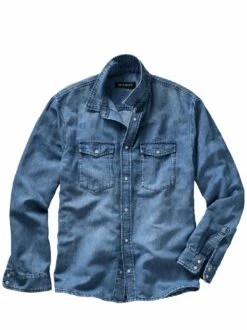 Ursprüngliches Denimhemd -Men's Clothing Verkäufe EC10 4564 FA 1