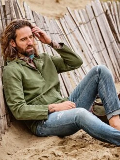 Robinson-Schlupfhemd -Men's Clothing Verkäufe EC10 4785 DF