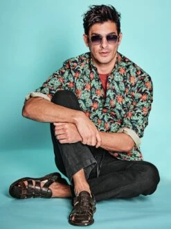 Aufgeschlossenes Hemd -Men's Clothing Verkäufe EC10 4788 DE 1