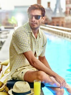 Waben-Hemd -Men's Clothing Verkäufe EC10 4823 DF 1