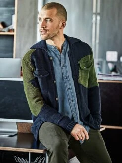 Viel-Flachs-Jeanshemd -Men's Clothing Verkäufe EC10 4927 DF