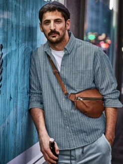 Zwei-Welten-Jeanshemd -Men's Clothing Verkäufe EC10 6003 DF 1