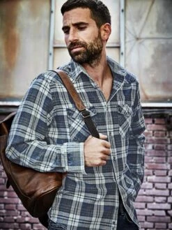 Blue Mountains-Jeanshemd -Men's Clothing Verkäufe EC10 6041 DF 1