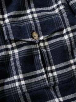 Zungenbrecher-Flanellhemd -Men's Clothing Verkäufe EC10 6177 DH 1