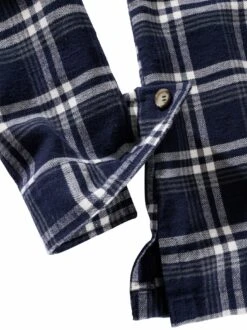 Zungenbrecher-Flanellhemd -Men's Clothing Verkäufe EC10 6177 DI