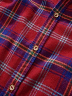 Flanellhemd Alpenglühen -Men's Clothing Verkäufe EC10 6988 DI