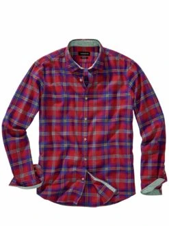 Flanellhemd Alpenglühen -Men's Clothing Verkäufe EC10 6988 FA 1