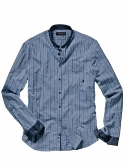 Relaunch-Streifenhemd -Men's Clothing Verkäufe EC10 7064 FA 1