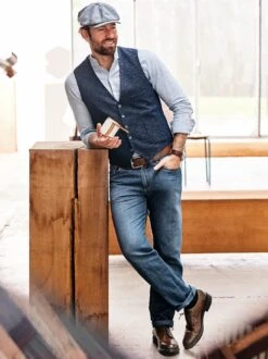 Hanseatisches Stehkragenhemd -Men's Clothing Verkäufe EC10 7137 DC 1