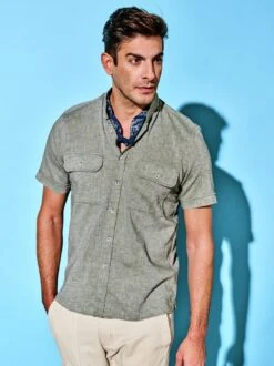 Spezialeffekt-Hemd -Men's Clothing Verkäufe EC10 7303 DF 1