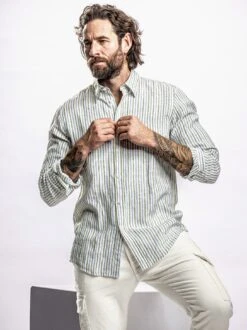 Wachmacher-Hemd -Men's Clothing Verkäufe EC10 7328 DF 1