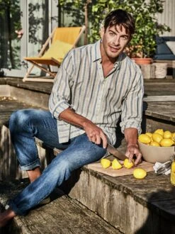 Sonnenschein-Hemd -Men's Clothing Verkäufe EC10 7332 DF