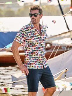 Flaggen-ABC-Hemd -Men's Clothing Verkäufe EC10 7368 DF 2