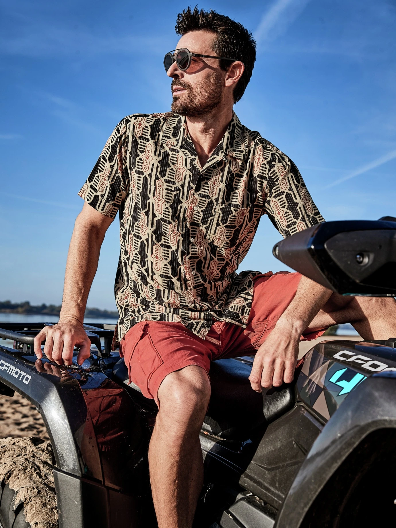 Ajrakh-Kurzarmhemd 17 Ajrakh-Kurzarmhemd – Bild 17