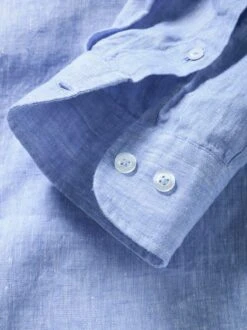 Elementar-Leinenhemd -Men's Clothing Verkäufe EC10 7381 DH