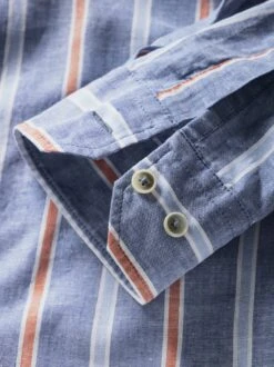 Ausgeglichenes Leinenhemd -Men's Clothing Verkäufe EC10 7386 DH