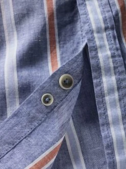 Ausgeglichenes Leinenhemd -Men's Clothing Verkäufe EC10 7386 DI