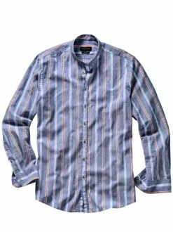 Ausgeglichenes Leinenhemd -Men's Clothing Verkäufe EC10 7386 FA 1