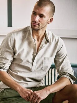 Schlupfhemd Tegernsee -Men's Clothing Verkäufe EC10 7557 DC