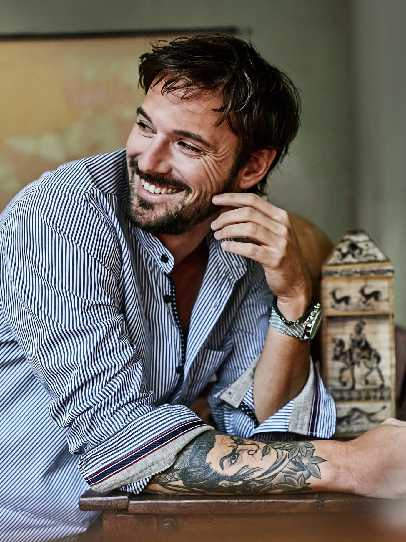 Modus-Stehkragenhemd 2 Modus-Stehkragenhemd – Bild 2