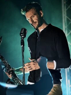 Blue-Note-Henley -Men's Clothing Verkäufe EC23 6056 DE