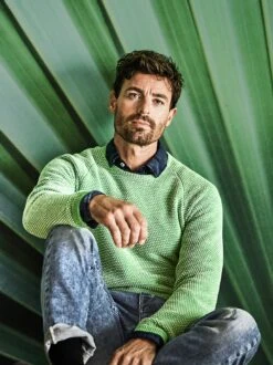 Drei-Jahreszeiten-Pullover -Men's Clothing Verkäufe EC23 6130 DE