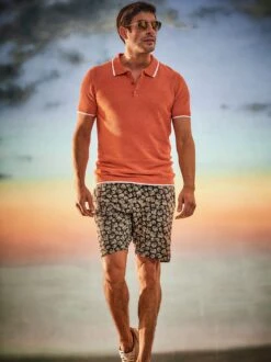 Zeitreisen-Polo -Men's Clothing Verkäufe EC23 6231 DF