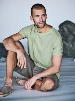 Mineralisches Shirt -Men's Clothing Verkäufe EC23 6238 DF