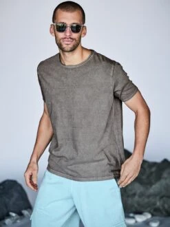 Mineralisches Shirt -Men's Clothing Verkäufe EC23 6239 DF