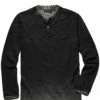 Blue-Note-Henley -Men's Clothing Verkäufe EC23 6298 FA