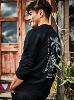 Tiger-Longsleeve -Men's Clothing Verkäufe EC23 6349 DE