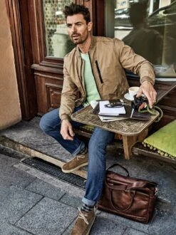 Reporter-Pullover -Men's Clothing Verkäufe EC23 6472 DF