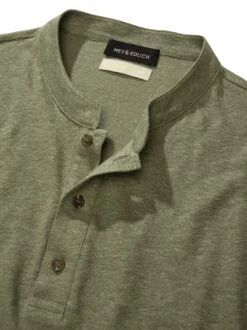 Lust-auf-Luft-Leinenpolo -Men's Clothing Verkäufe EC23 6480 DI