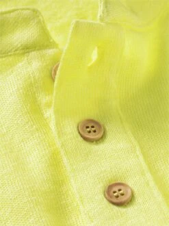 Lust-auf-Luft-Leinenpolo -Men's Clothing Verkäufe EC23 6482 DI