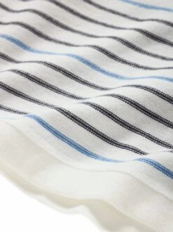 Halbstreifen-Strickpolo -Men's Clothing Verkäufe EC23 6520 DI 1