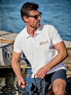 Signalflaggen-Polo -Men's Clothing Verkäufe EC23 6915 DF 1