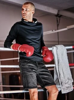 Kopf-und-Kragen-Sweatshirt -Men's Clothing Verkäufe EC23 6987 DF