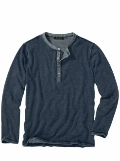 Zwischentöne-Henley -Men's Clothing Verkäufe EC23 6995 FA 1