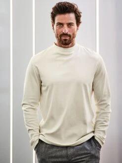 Turtleneck Longsleeve -Men's Clothing Verkäufe EC23 7058 DF