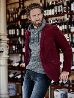 Cowl-Neck-Pullover -Men's Clothing Verkäufe EC23 7188 DF 1