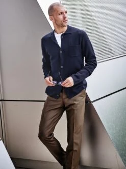 Cleverness-Cardigan -Men's Clothing Verkäufe EC23 7438 DF