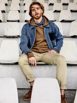 Wollwalk-Hoodie -Men's Clothing Verkäufe EC23 7452 DD 1