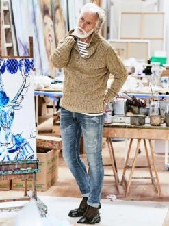 Freigeist-Pullover -Men's Clothing Verkäufe EC23 7515 DE